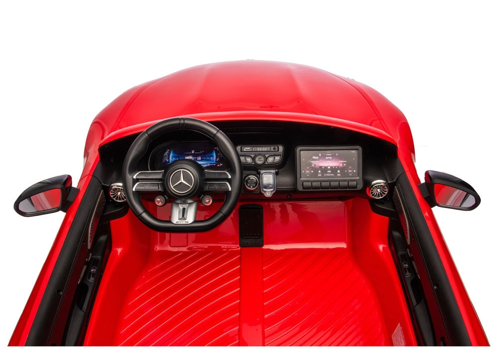 Batteridriven leksaksbil Mercedes GT63 AMG för barn röd