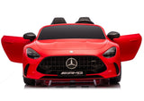 Batteridriven leksaksbil Mercedes GT63 AMG för barn röd
