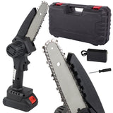 Batteridriven minikedjesåg 6 tum 21V 1,5Ah med batteri, laddare & case