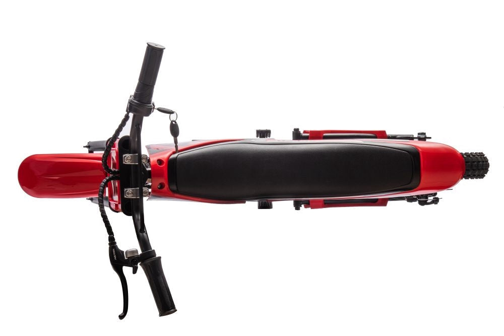 Batteridriven motocrosscykel röd A9901 för barn