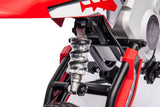 Batteridriven motocrosscykel röd A9901 för barn
