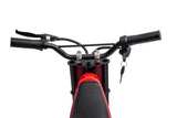 Batteridriven motocrosscykel röd A9901 för barn