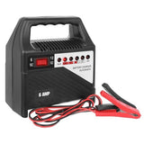 Batteriladdare 6V/12V 6A för bil och motorcykel blybatteri