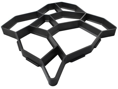 Betongform för gångplattor kattansikte 45x45x4,5 cm återanvändbar