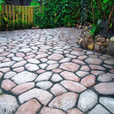 Betongform för gångplattor kattansikte 45x45x4,5 cm återanvändbar