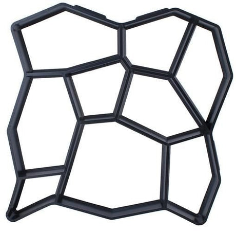 Betongform för gångplattor kattansikte 45x45x4,5 cm återanvändbar