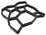 Betongform för gångplattor kattansikte 45x45x4,5 cm återanvändbar