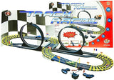 Bilbana 565 cm med 2 formelbilar, loopar och 220V adapter