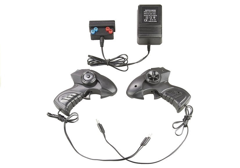 Bilbana 565 cm med 2 formelbilar, loopar och 220V adapter