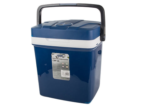 Bilkylbox 26L 12V/230V med kyl- och värmefunktion 42x29x36 cm