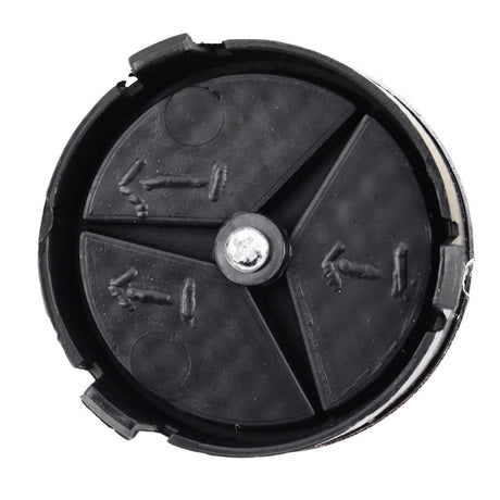 Bilskydd med emblem 7 cm i plast, 1-pack