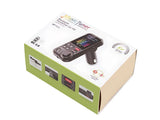 Bluetooth FM-transmitter 5.0 biladapter handsfree USB QC 3.0 12–24V
