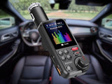 Bluetooth FM-transmitter 5.0 biladapter handsfree USB QC 3.0 12–24V