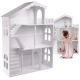 Bokhylla barn husform lekstuga XXL MDF/trä 116x82,5x30 cm