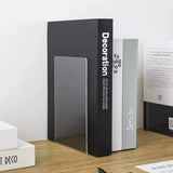 Bokstöd i transparent akryl 18,5x12x12 cm 6-pack