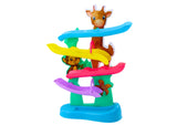 Bollrutschkana giraff med musik och djurljud, 2 bollar, 52 cm