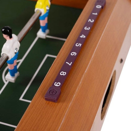 Bordfotboll 50x10x51,5 cm med poängräknare, 12 spelare, 2 bollar