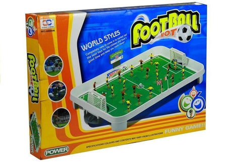Bordfotboll spelset 50x36 cm med 22 spelare, 2 mål och poängtavla