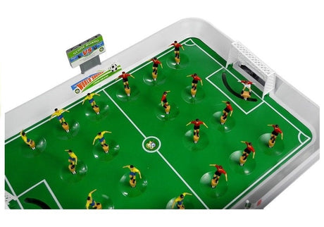 Bordfotboll spelset 50x36 cm med 22 spelare, 2 mål och poängtavla
