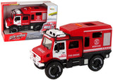Brandbil off-road leksaksbil 1:14 med ljus och ljud 24 cm 3+ år