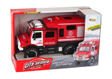Brandbil off-road leksaksbil 1:14 med ljus och ljud 24 cm 3+ år