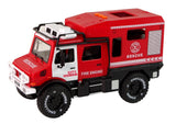 Brandbil off-road leksaksbil 1:14 med ljus och ljud 24 cm 3+ år