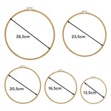 Broderikit 207 delar med 100 färger, trådar 8 m, 5 broderiram