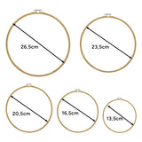 Broderikit 207 delar med 100 färger, trådar 8 m, 5 broderiram