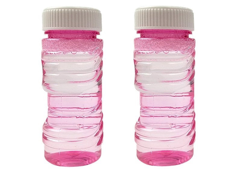 Bubbelkamera leksak rosa med ljus/ljud, rem och 2 bubbelvätskor
