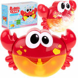 Bubbelmaskin badleksak krabba med musik och sugkoppar 3+ 23 cm
