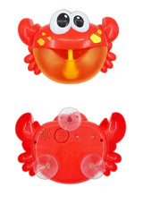 Bubbelmaskin badleksak krabba med musik och sugkoppar 3+ 23 cm