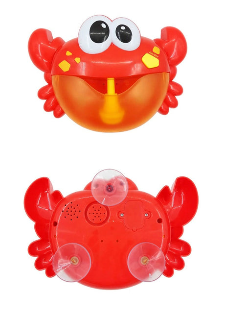 Bubbelmaskin badleksak krabba med musik och sugkoppar 3+ 23 cm
