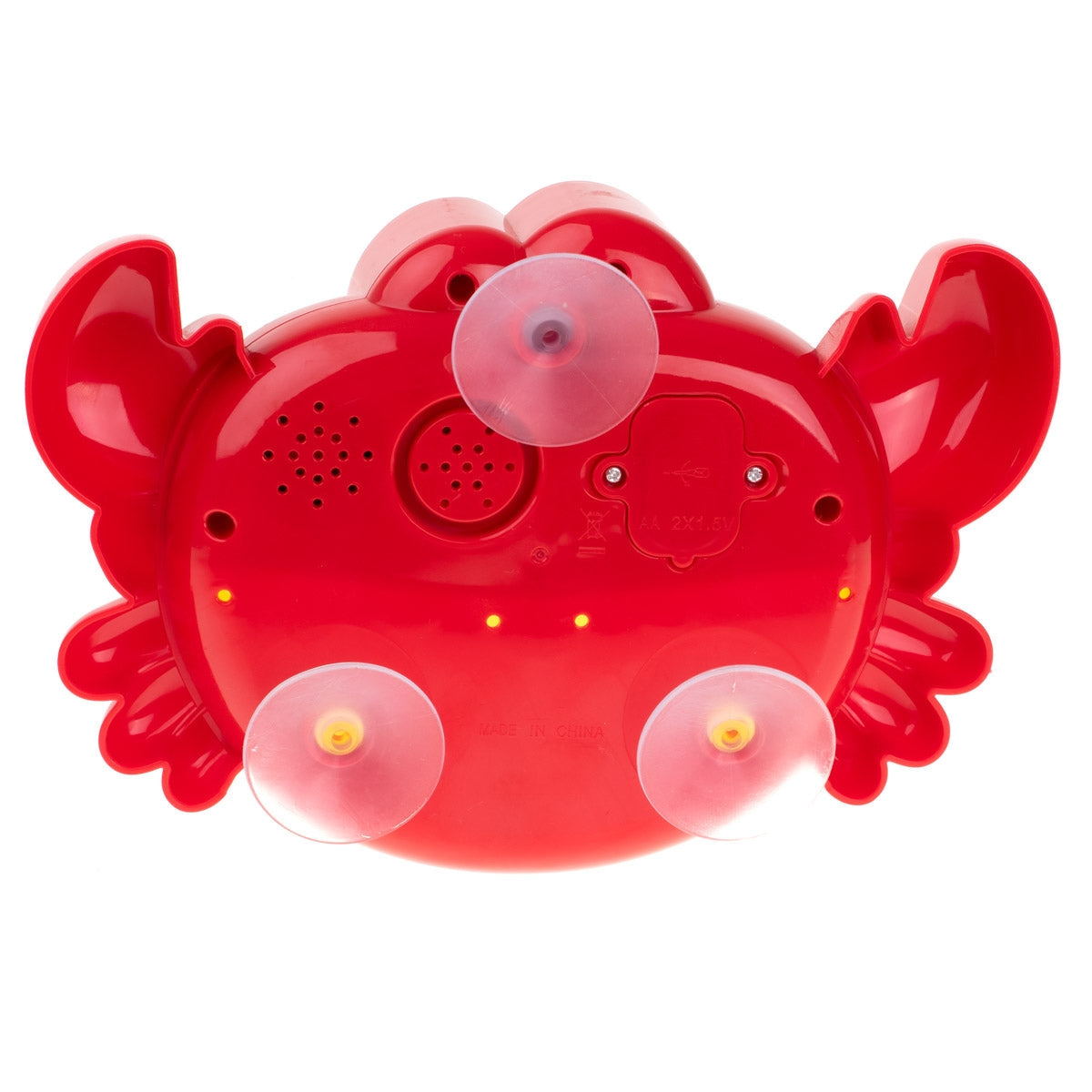 Bubbelmaskin badleksak krabba med musik och sugkoppar 3+ 23 cm