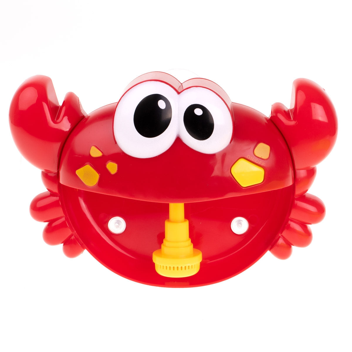 Bubbelmaskin badleksak krabba med musik och sugkoppar 3+ 23 cm