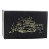 Bulldozer med grävmaskin 1:50 modell i metall/plast, rörliga band