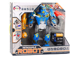 Byggbar robotleksak med borrmaskin, ljus & ljud, 36,5 cm, 3+