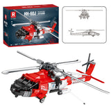 Byggblock räddningshelikopter HH-60J Jayhawk 1137 delar