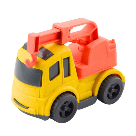 Byggfordon leksaksset 2-pack betongblandare & krokbil 10x8 cm