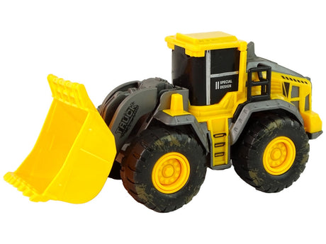 Byggfordon leksaksset 3-pack 17 cm friktionsdrift från 3 år