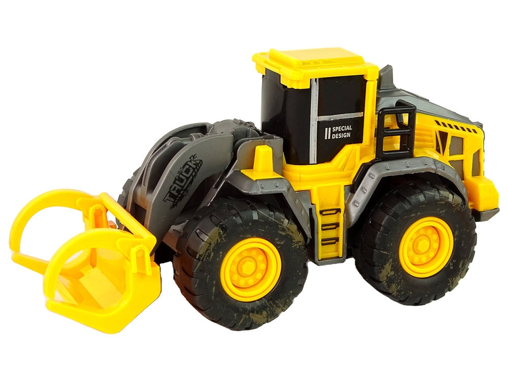 Byggfordon leksaksset 3-pack 17 cm friktionsdrift från 3 år