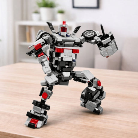 Byggklossar 2-i-1 sportbil/robot 320 delar för barn 6+ år
