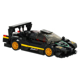 Byggklossar bilmodell 387 delar 1:28 Pagani Zonda R byggsats 6+