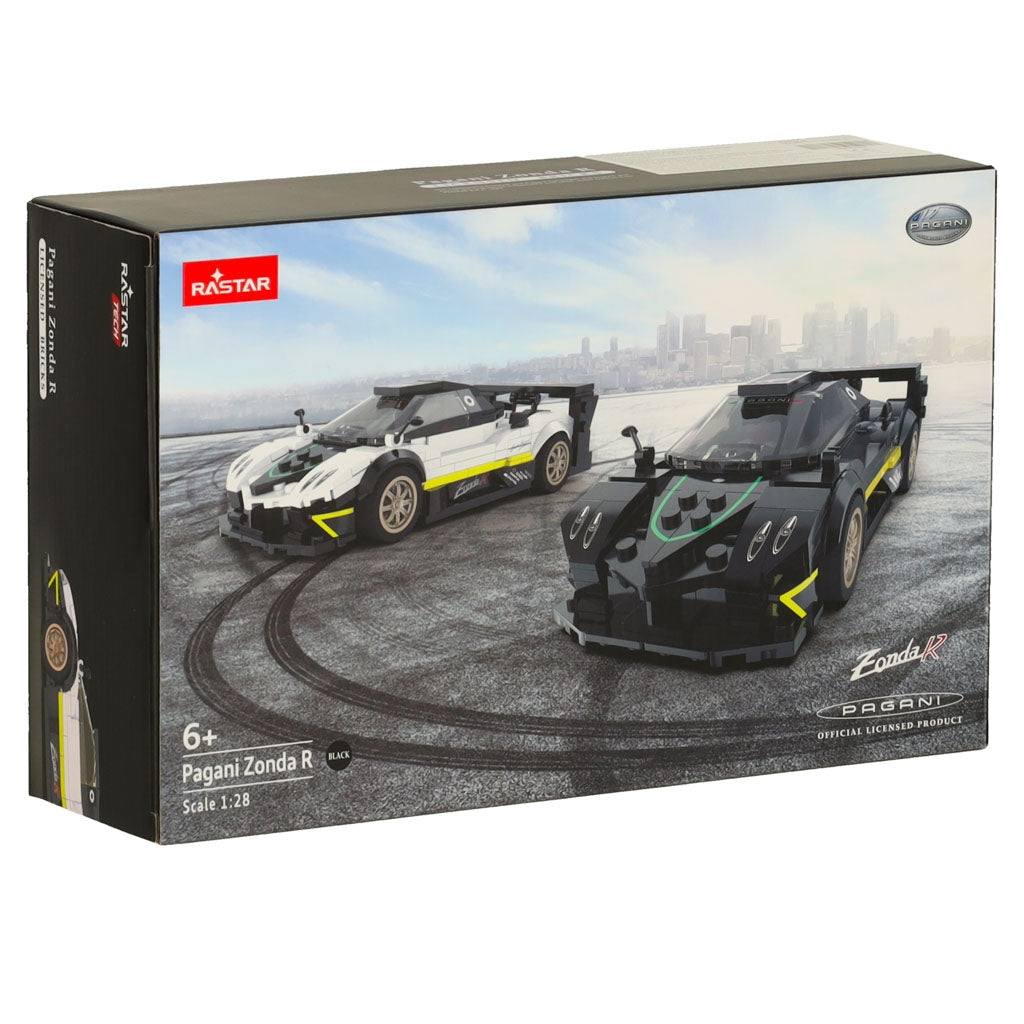 Byggklossar bilmodell 387 delar 1:28 Pagani Zonda R byggsats 6+