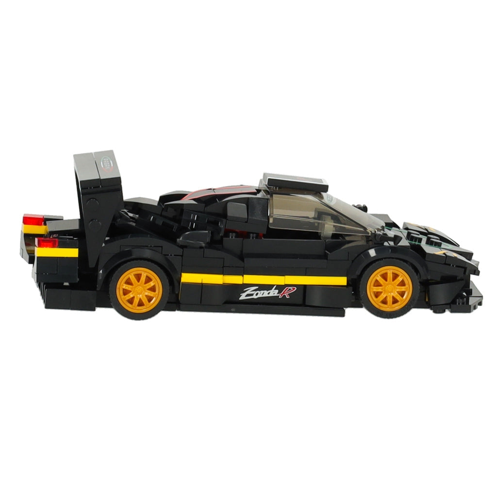Byggklossar bilmodell 387 delar 1:28 Pagani Zonda R byggsats 6+