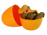 Byggset dinosaurie T-Rex med ägg och skruvmejsel 20 cm 3+ år