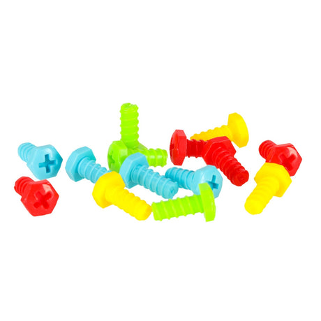 Byggset med borr och puzzleblocks i väska 151 delar