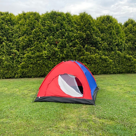 Campingtält 4-personers vattentätt 2500 mm lätt 1,45 kg myggnät