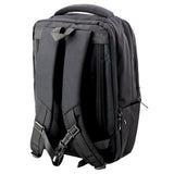 Cityryggsäck 26L svart med laptopfack och USB-kabel 45x32x18 cm
