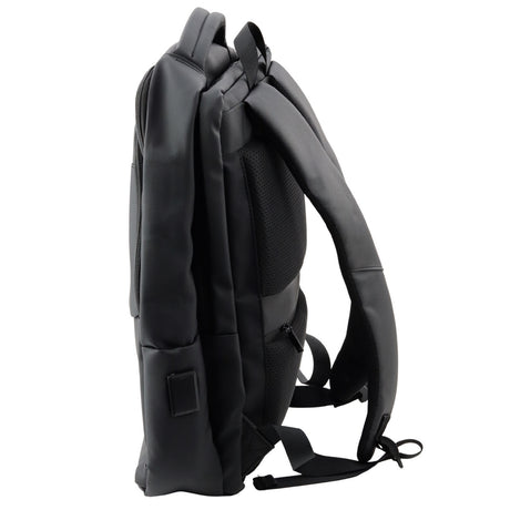 Cityryggsäck svart 16L med laptopficka och USB-kabel 41x29x14 cm