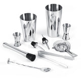 Cocktailset 13 delar med shakers 600/700 ml, rostfritt stål
